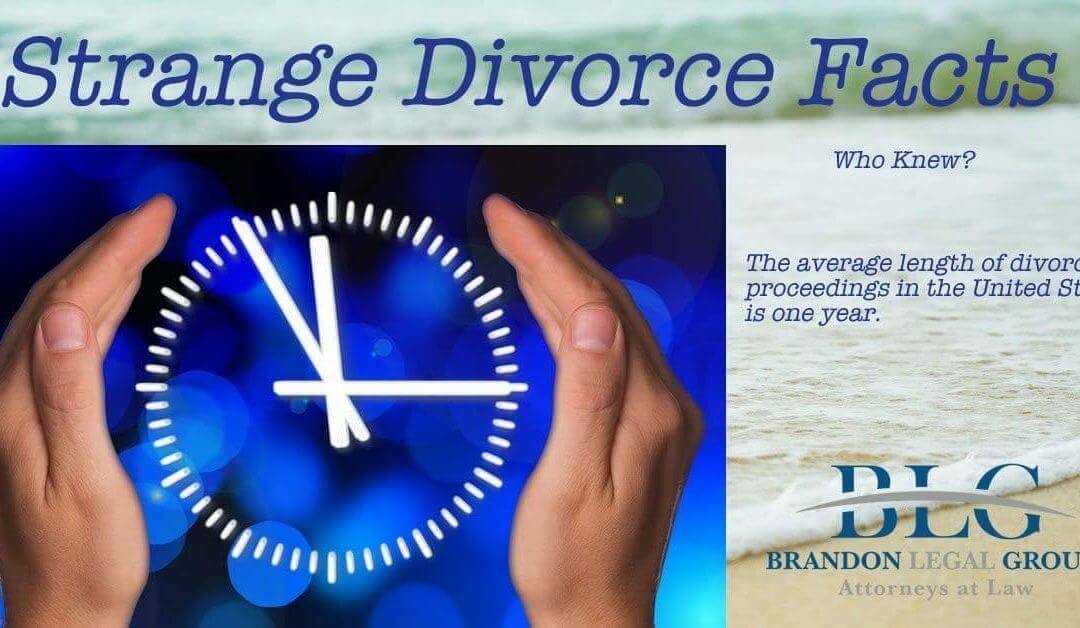Strange Divorce Facts – The Average Length of Divorce
