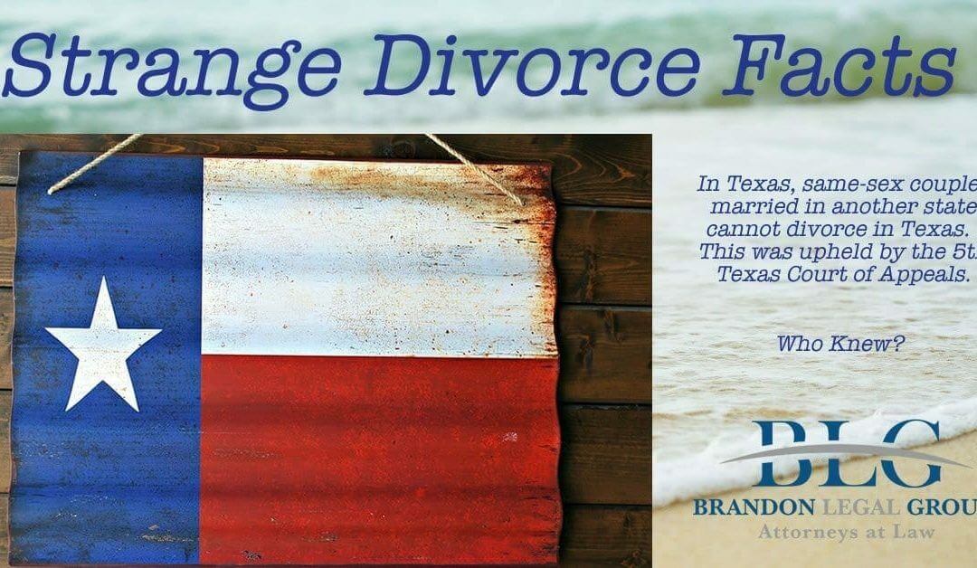 Strange Divorce Facts – Same-sex Divorce