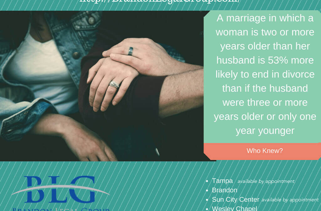 Odd Divorce Facts – Age Difference