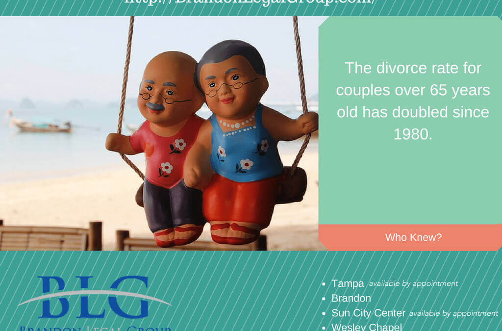 Odd Divorce Facts – Older Couples Divorce Rates “Gray Divorce”