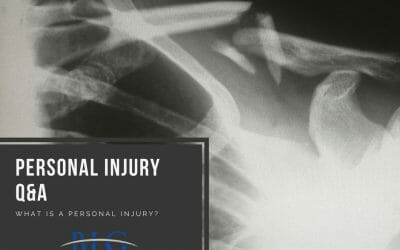 Personal Injury Q & A – What is a personal injury?