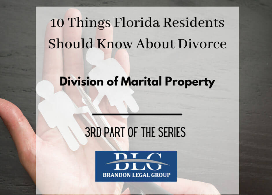 figuring out property division in divorce