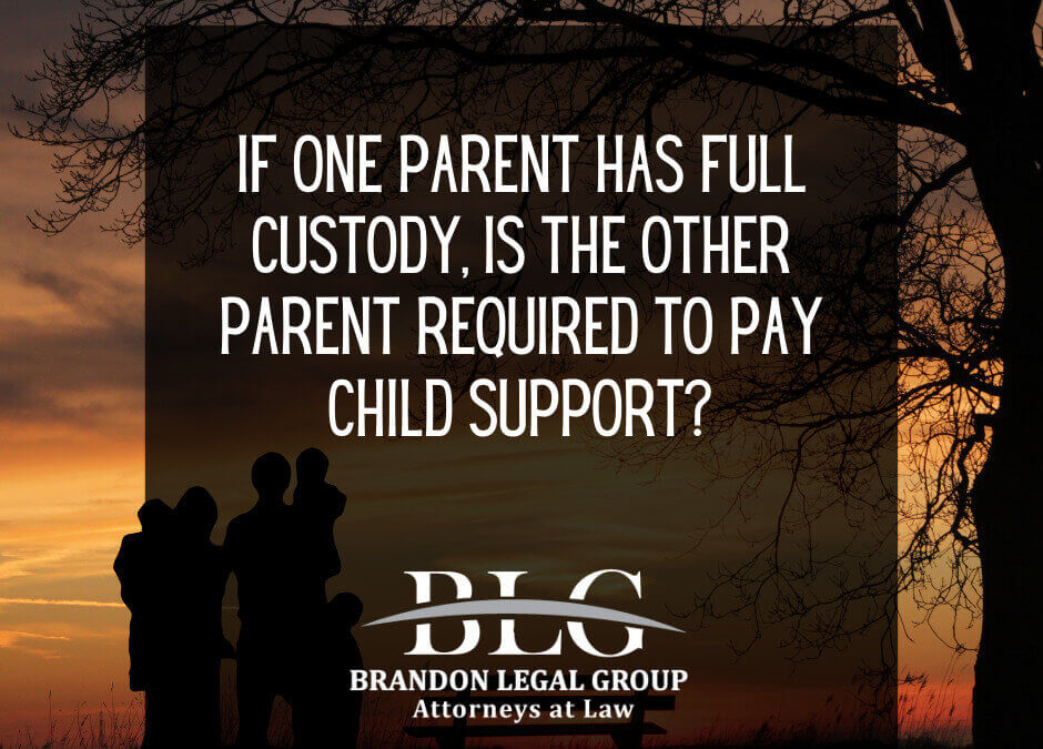 Paying Child Support Without Time Sharing