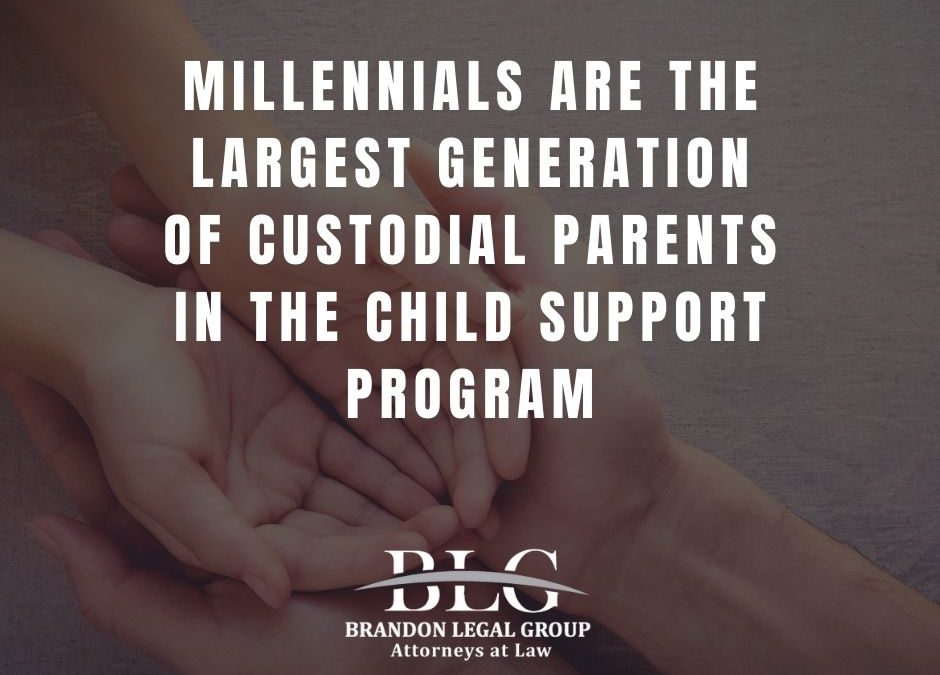 millennials are the largest generation of custodial parents in the child support program