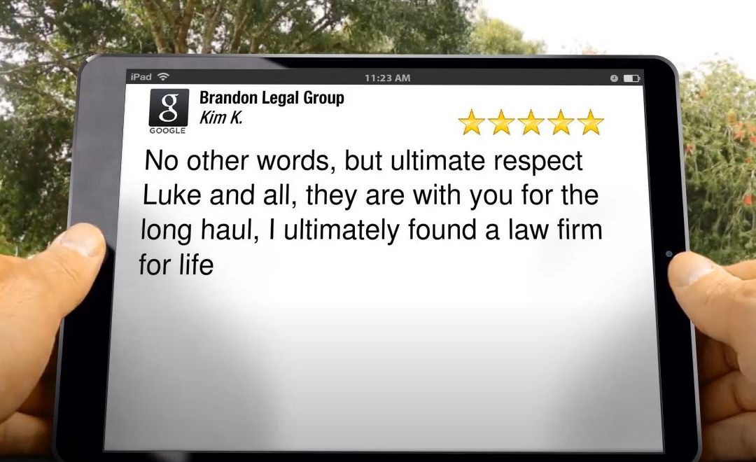 Brandon Legal Group – Impressive 5 Star Review by Kim K