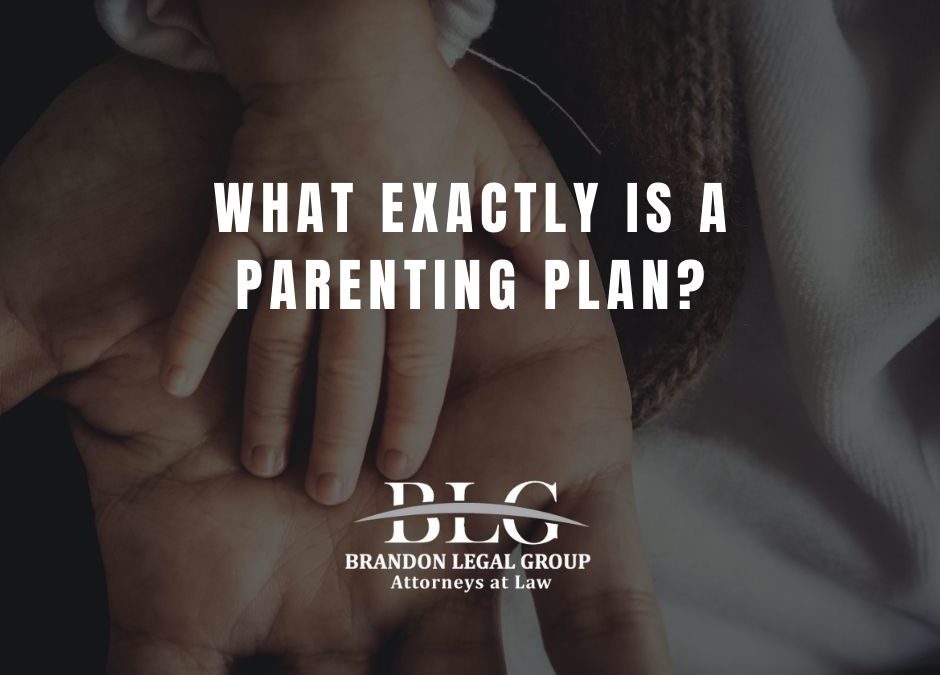 What exactly is a parenting plan