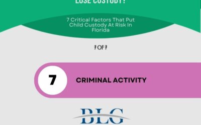 Criminal Activity Can Lead To Forfeiting Custody