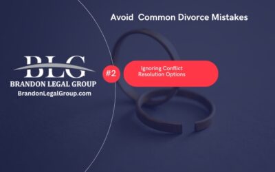 Ignoring Conflict Resolution Options – Divorce Mistakes  2