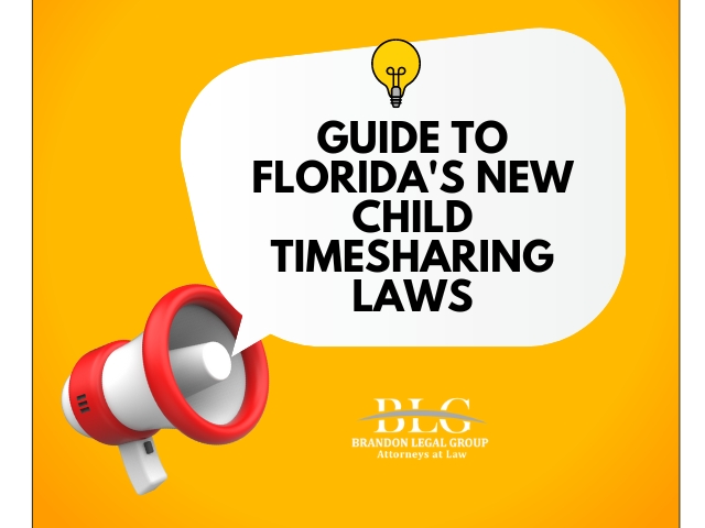 Guide To Florida' New Child Timesharing Laws