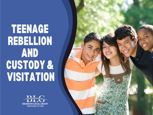 Teenage Rebellion And Its Impact On Custody & Visitation