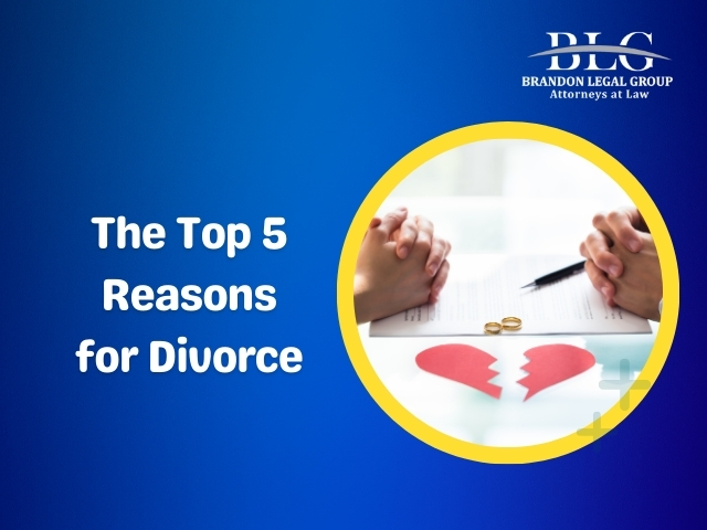 The Top 5 Reasons for Divorce
